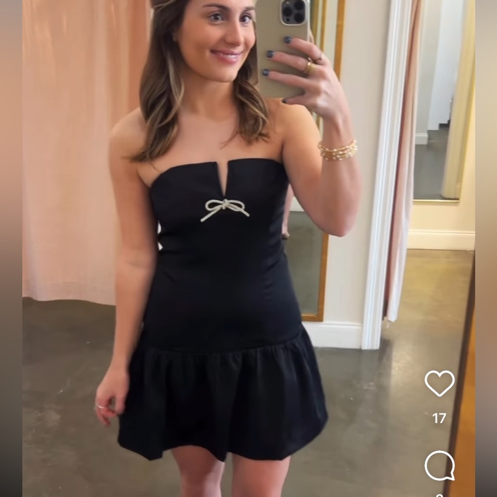 Black medium d. Ark dress bow